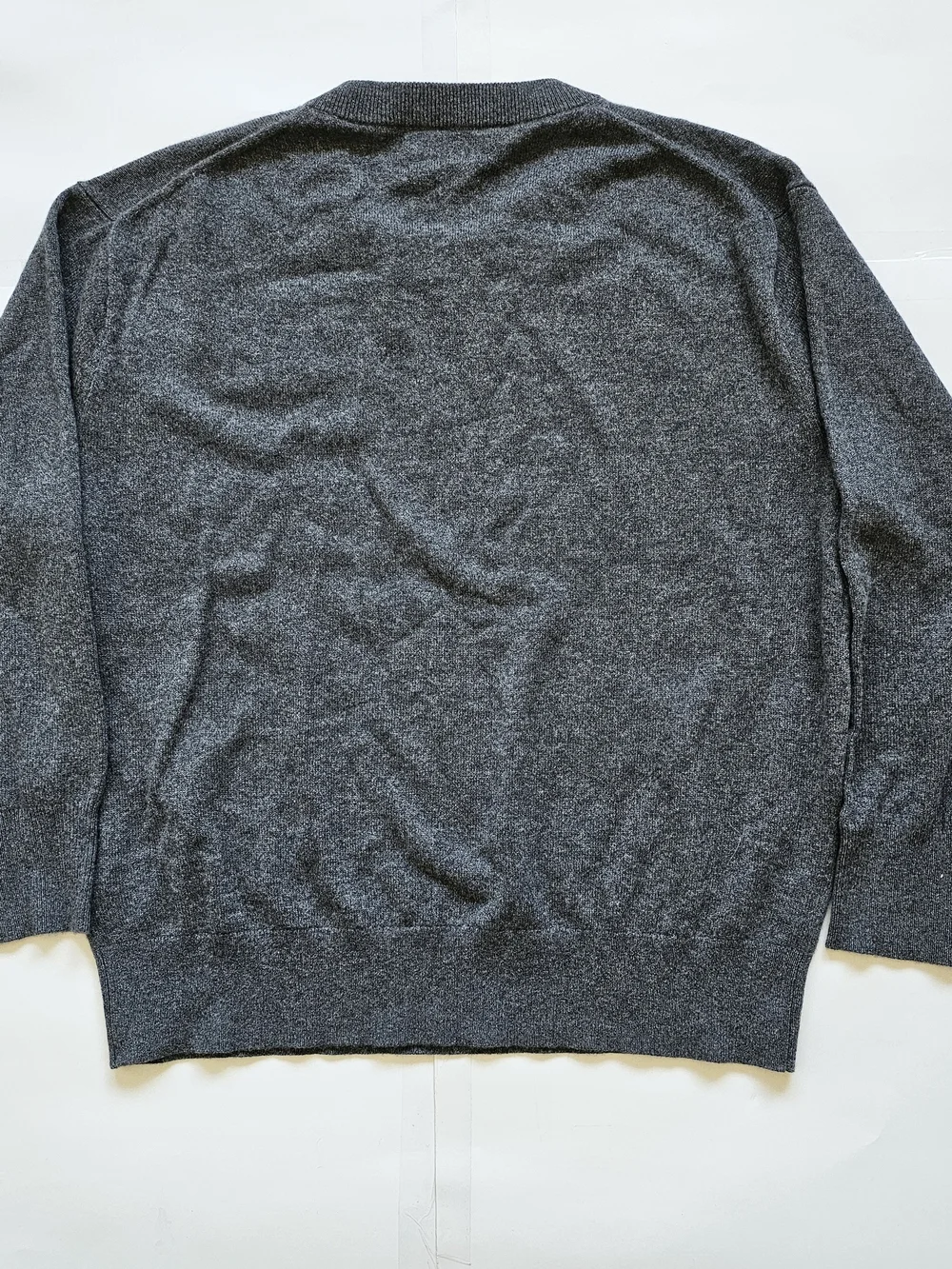 J. Crew Dark Charcoal Crewneck Sweater Sz. Small